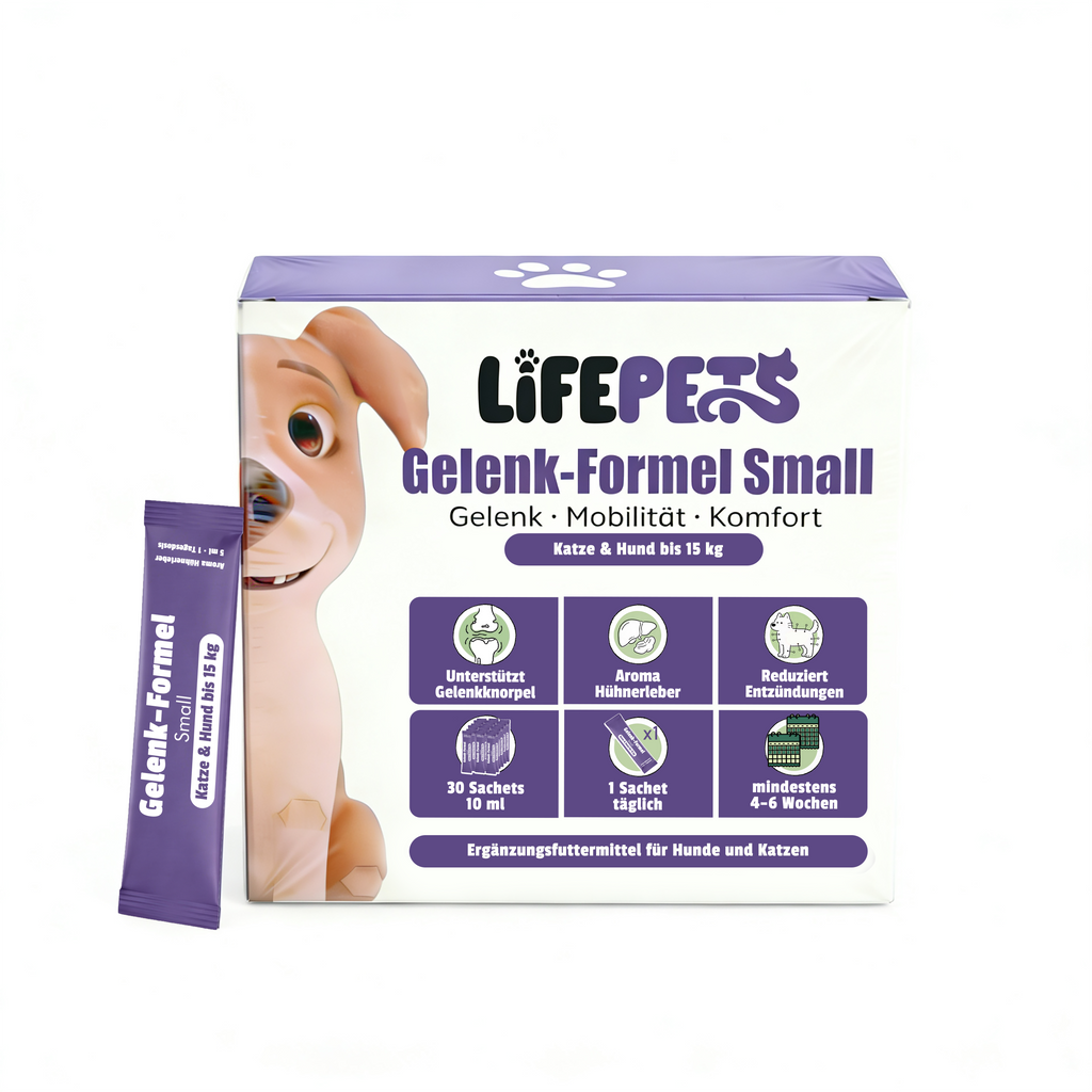 lifepets Gelenk-Formel, Gel-Sachets für Hunde & Katzen